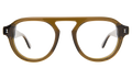 Front view of Bergen II Optical in Seaweed/Optical