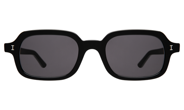 Berlin Sunglasses in Black with Grey