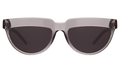 Front view of Bianca Sunglasses in Grey/Grey