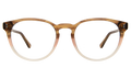 Front view of Bristol 52 Optical in Blush Oak/Optical