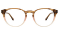 Front view of Bristol Optical in Blush Oak/Optical