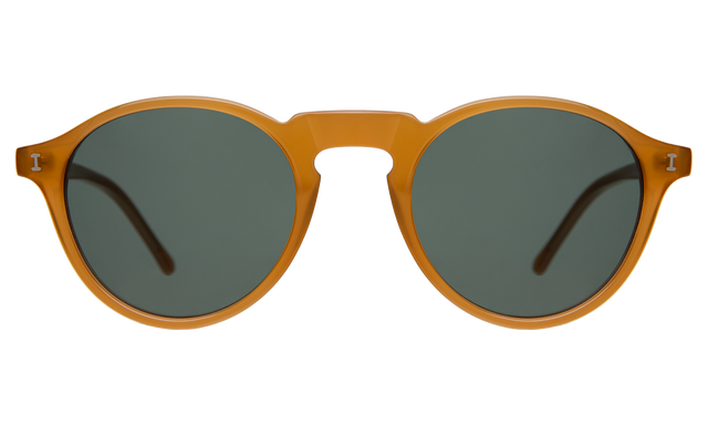 Capri Sunglasses in Honey with Olive