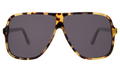Front view of Connecticut Sunglasses in Tortoise/Grey