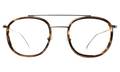 Front view of Corfu Optical in Sand/Gunmetal/Optical
