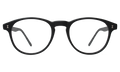 Front view of Cortina Optical in Matte Black/Optical