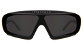 Front view of Courchevel Sunglasses in Matte Black/Grey