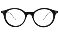 Front view of Dana Optical in Black/Matte Black/Optical