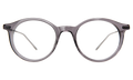 Front view of Dana Optical in Mercury/Gunmetal/Optical