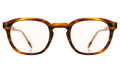 Front view of David Optical in Sand/Optical