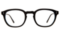 Front view of David Optical in Black/Optical