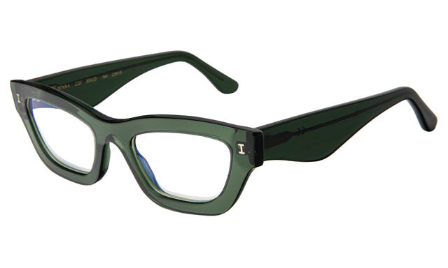 Donna Optical side view in Pine Optical