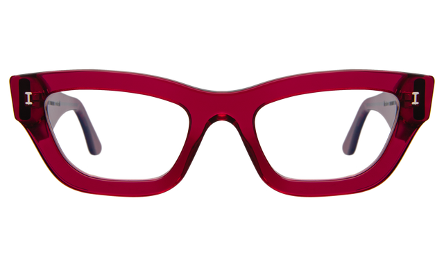 Donna Optical front view in Raspberry Optical