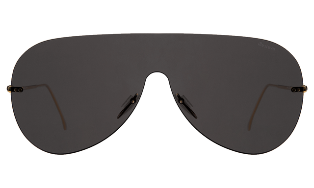 Douglas Mask Sunglasses in Grey Grey