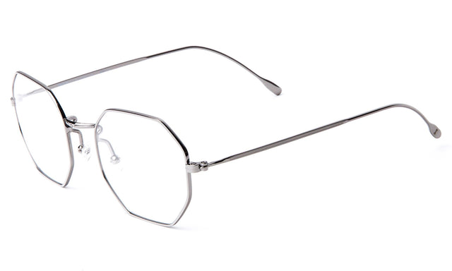 Dylan Optical side view in Gunmetal Optical