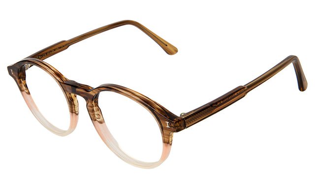 Gila Optical side view in Blush Oak Optical