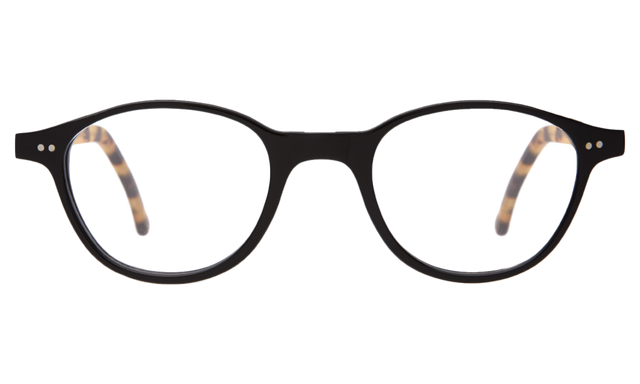 Grand Optical front view in Matte Black/Tortoise OPTICAL