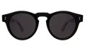 Front view of Gray Malin x illesteva Sunglasses in The Beach Leonard/Grey Lenses