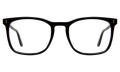 Front view of Greg Optical in Black/Optical