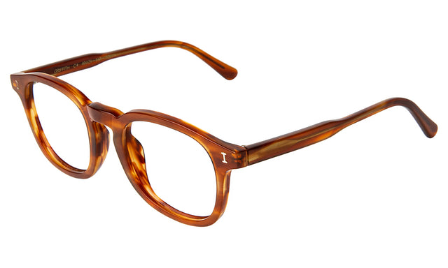 Griffith Optical side view in Saffron Havana Optical