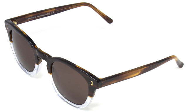 HR Sunglasses side view in Half/Half Brown