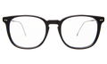 Front view of Hampton 53 Optical in Black/Gunmetal/Optical