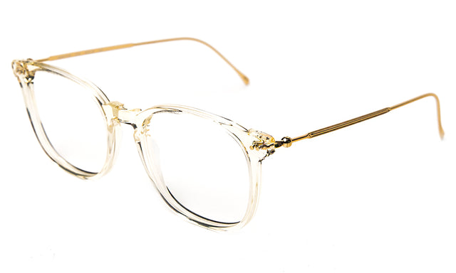 Hampton 53 Optical side view in Champagne/Gold Optical