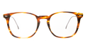 Front view of Hampton 49 Optical in Sand/Gunmetal/Optical