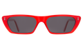 Front view of Hogan Sunglasses in Red/Grey