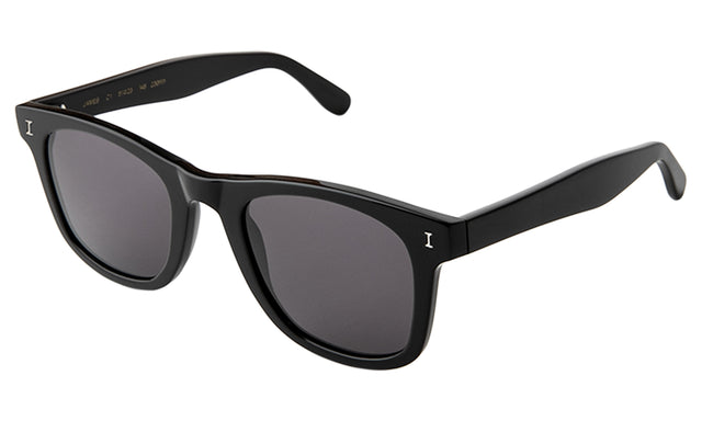 James Sunglasses side view in Black / Grey