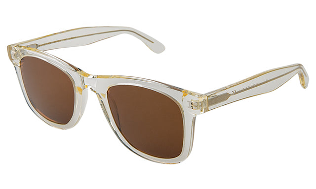 James Sunglasses side view in Champagne / Brown