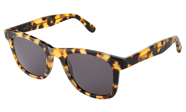 James Sunglasses Side Profile in Tortoise / Grey