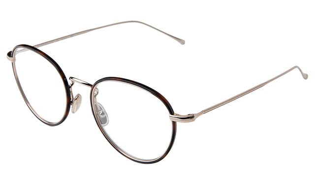 Jefferson Ace Optical side view in Havana/Gold / Optical