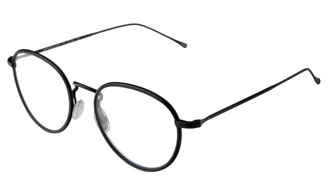 Jefferson Ace Optical side view in Matte Black / Optical