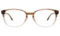 Front view of Leeds Optical in Blush Oak/Optical