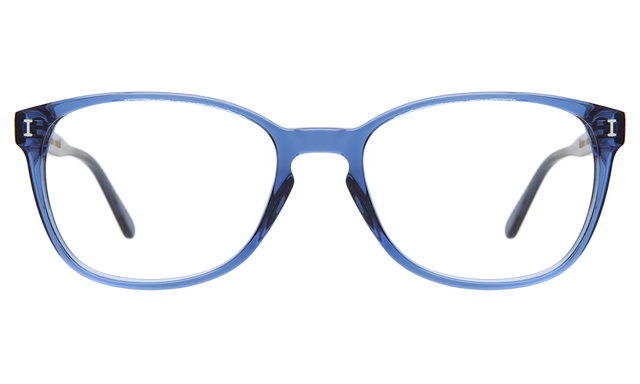 Leeds Optical front view in Cobalt Optical