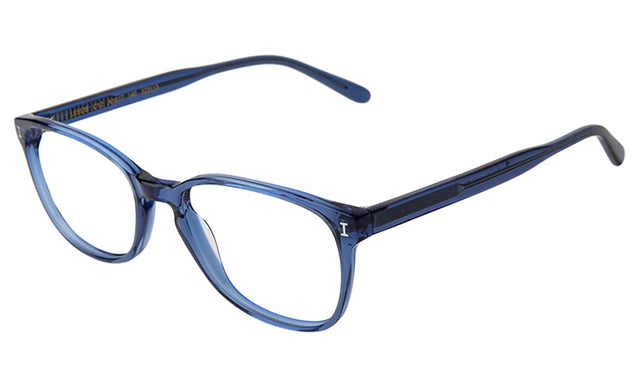 Leeds Optical side view in Cobalt Optical