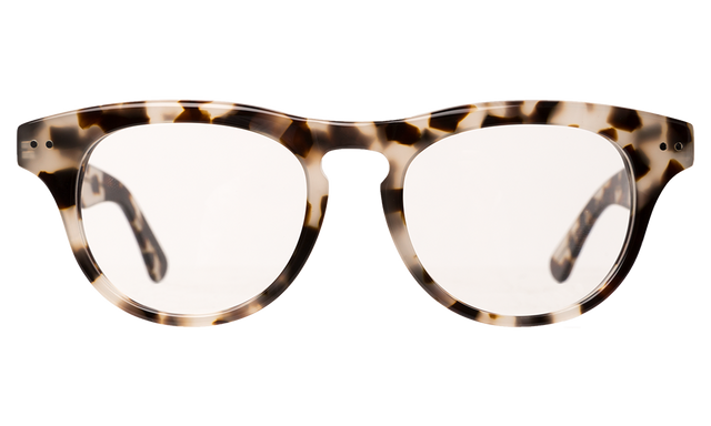 Lenox Optical front view in White Tortoise with Optical