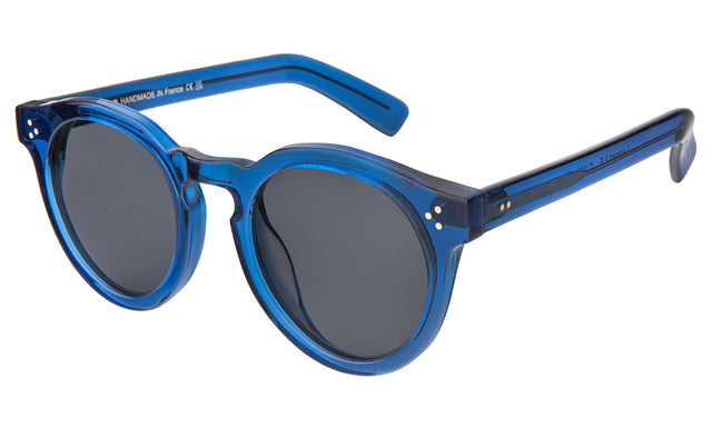 Leonard II E Sunglasses Side Profile in Cerulean Grey