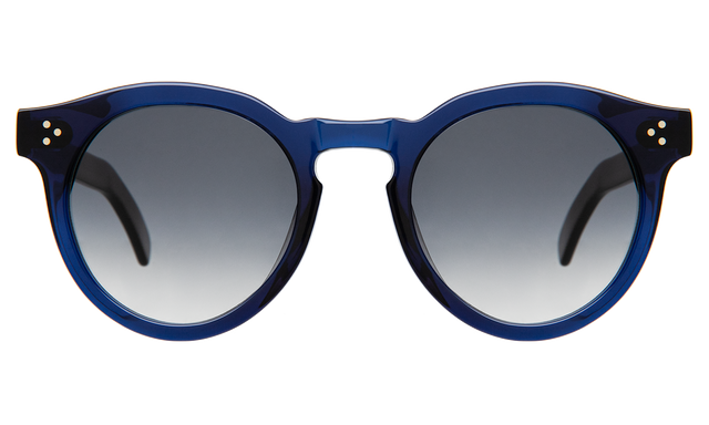 Leonard II E Sunglasses in Navy with Grey Gradient