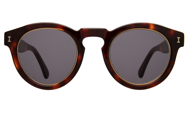 Leonard Ring Sunglasses in Havana with Grey