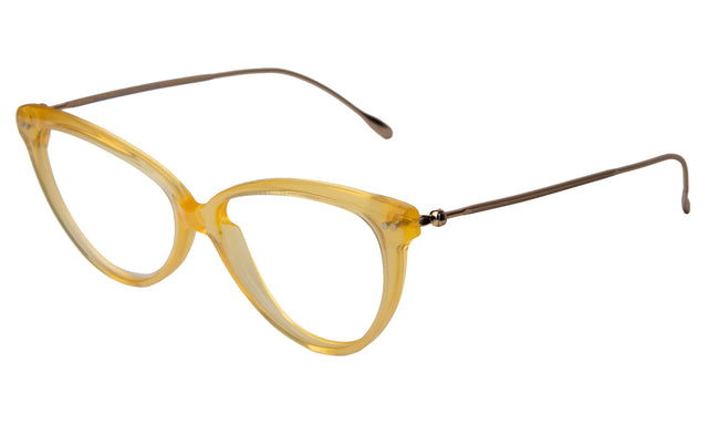 Adriana Optical side view in Light Yellow Optical