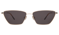 Front view of Lima Sunglasses in Gold/Grey