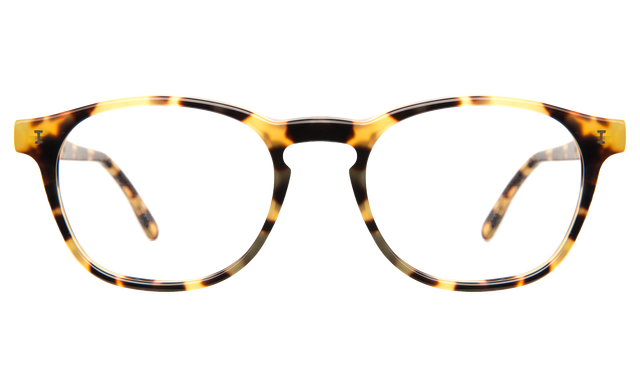 Lucas Optical front view in Tortoise Optical