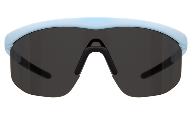 Managua Sunglasses in Matte Baby Blue Grey