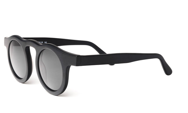 Marlene Sunglasses side view in Matte Black Grey