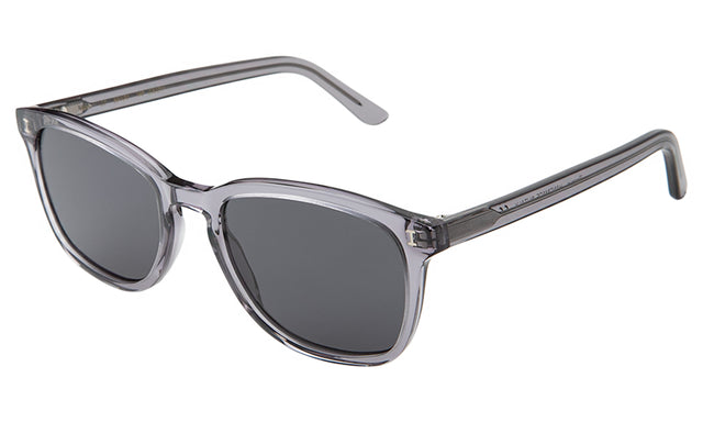 Max Sunglasses side view in Mercury Grey Flat