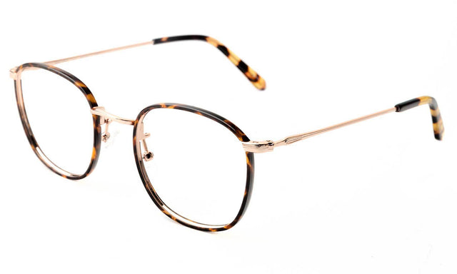  Mayfair Optical Side Profile in Tortoise / Rose Gold Optical