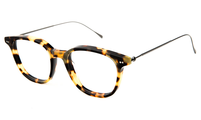 Monroe Optical front view in Tortoise/Gunmetal Optical