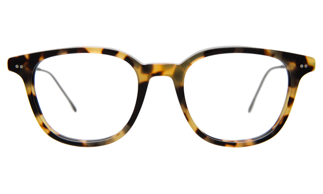 Monroe Optical side view in Tortoise/Gunmetal Optical