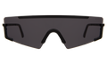 Front view of Morph Sunglasses in Matte Black/Grey